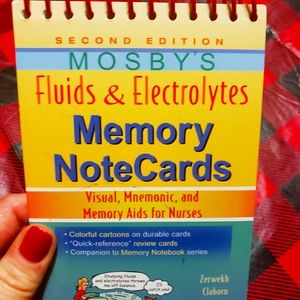 Mosby's Fluid & Electrolytes Memory Notecards